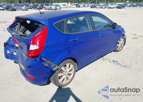 2014 Hyundai Accent Se из США, поврежденный, VIN KMHCU5AE7EU154242